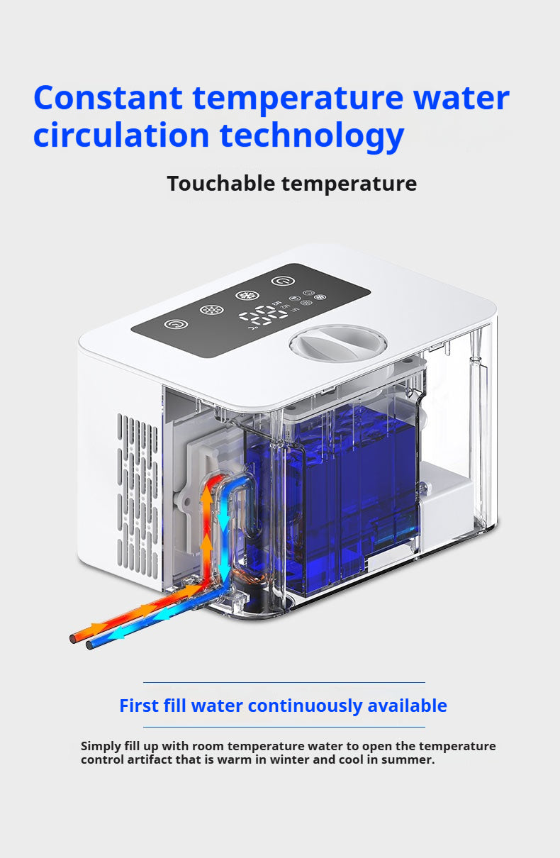 「2025 Upgraded 3-in-1 Cooling & Heating Mattress Pad  Semiconductor Water Circulation System, Dual Use for Home & Medical  Energy-Efficient Quiet Ice Blanket with Smart Temperature Control」