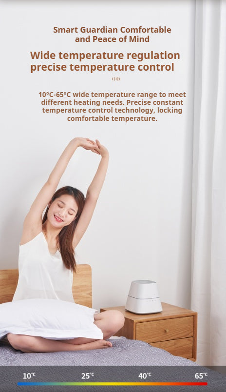 「2025 Upgraded Hydronic Heating Mattress Pad with Smart Temperature Control  UL/CE Certified Winter Warmth Blanket for Home/Dorm Use  EnergyEfficient Silent Thermal Bed System  Twin/Queen/King Size Dual-Person Heating Solution」