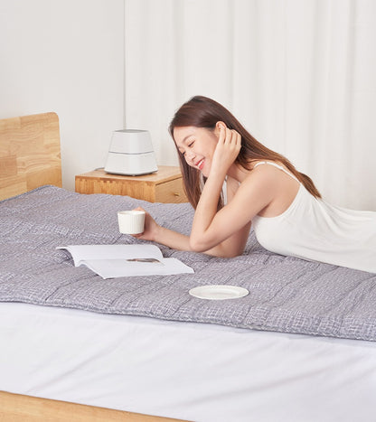 「2025 Upgraded Hydronic Heating Mattress Pad with Smart Temperature Control  UL/CE Certified Winter Warmth Blanket for Home/Dorm Use  EnergyEfficient Silent Thermal Bed System  Twin/Queen/King Size Dual-Person Heating Solution」